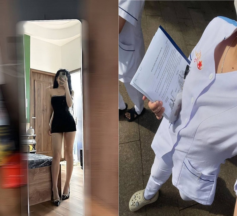 Mahasiswi Kedokteran Kaki Panjang Seksi