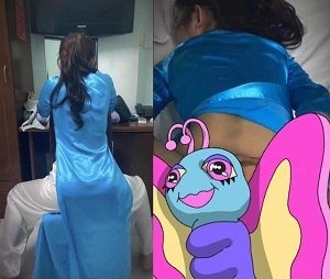 Full Clip Guru Baju Biru Merangsang Gila-Gilaan