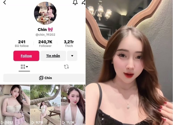 Cewek TikToker Chin Ngentot Sambil Senyum Lebar Bahagia