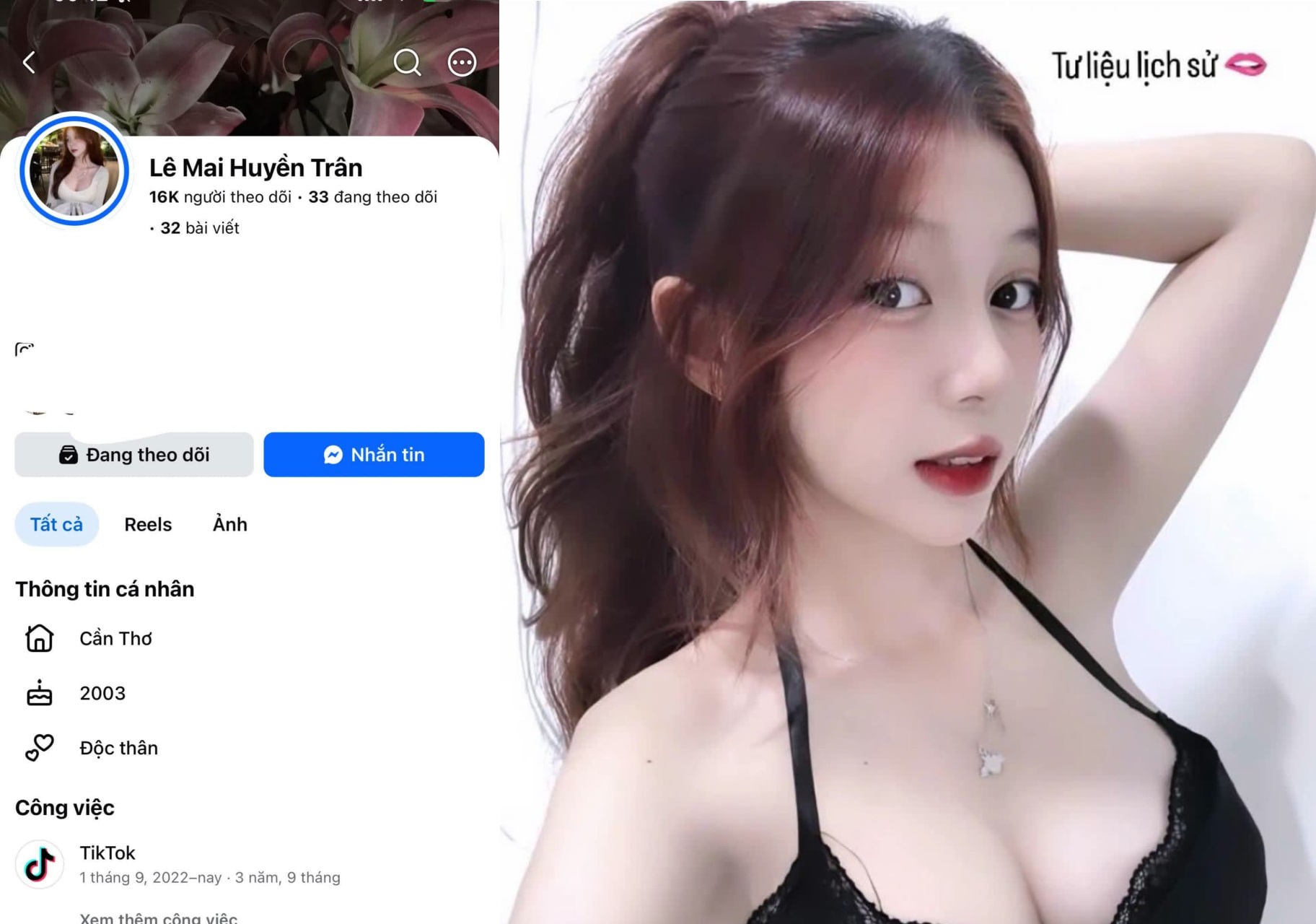 Sex VN Lê Mai Huyền Trân Cewek Cantik