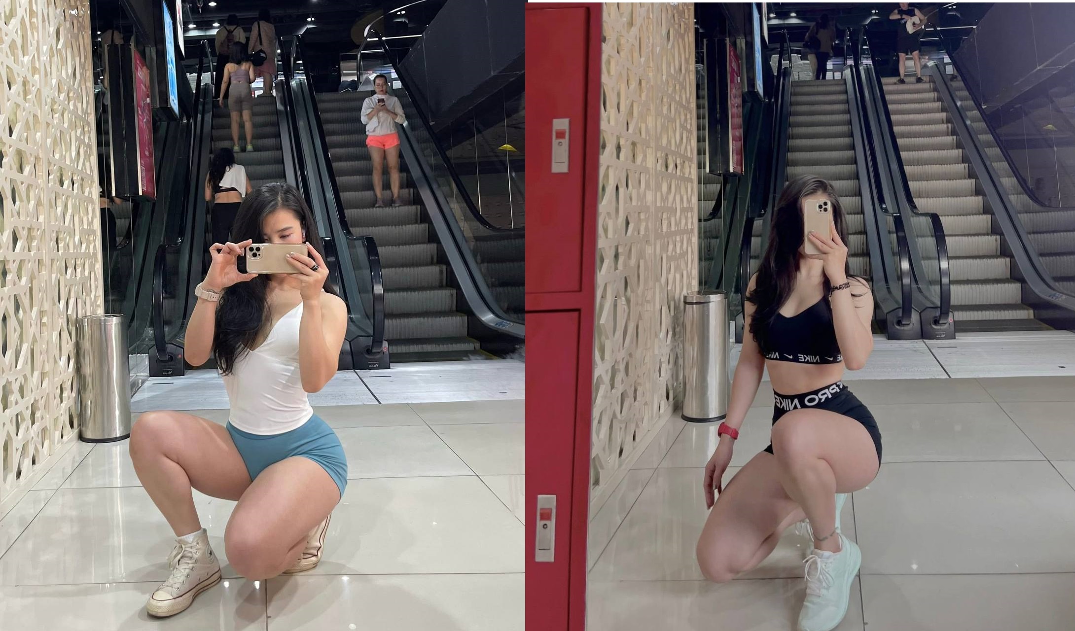 Cewek Gym Vietnam Seksi Latihan Lalu Saling Ngentot